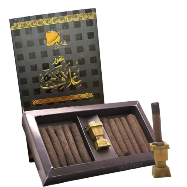 Ghilaaf-e-Kaaba Bakhoor – 12 Sticks with Burner