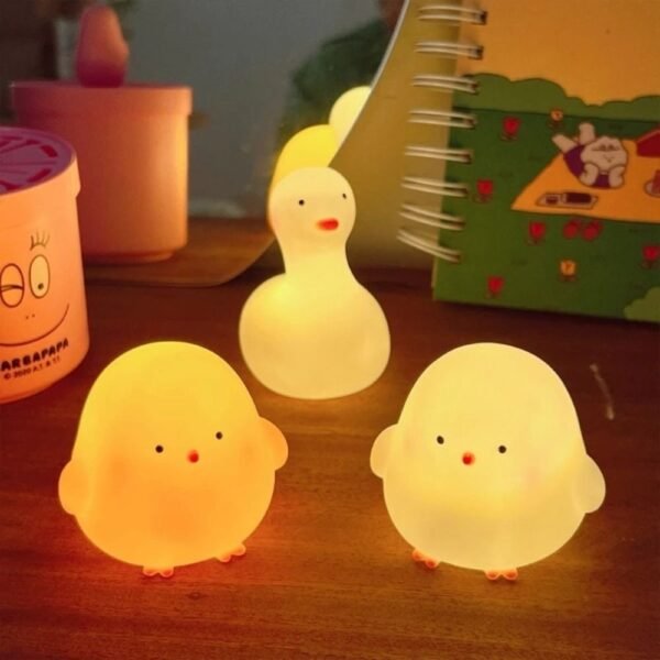 Chicken Night Light Lamp – Cute Decorative Bedside Lamp