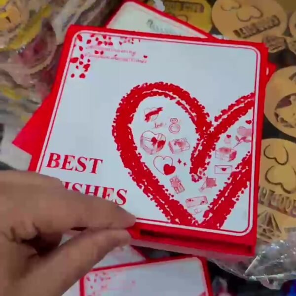 3D Heart Jewelry Box