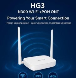 Tenda HG3 N300 Wi-Fi xPON ONT Router